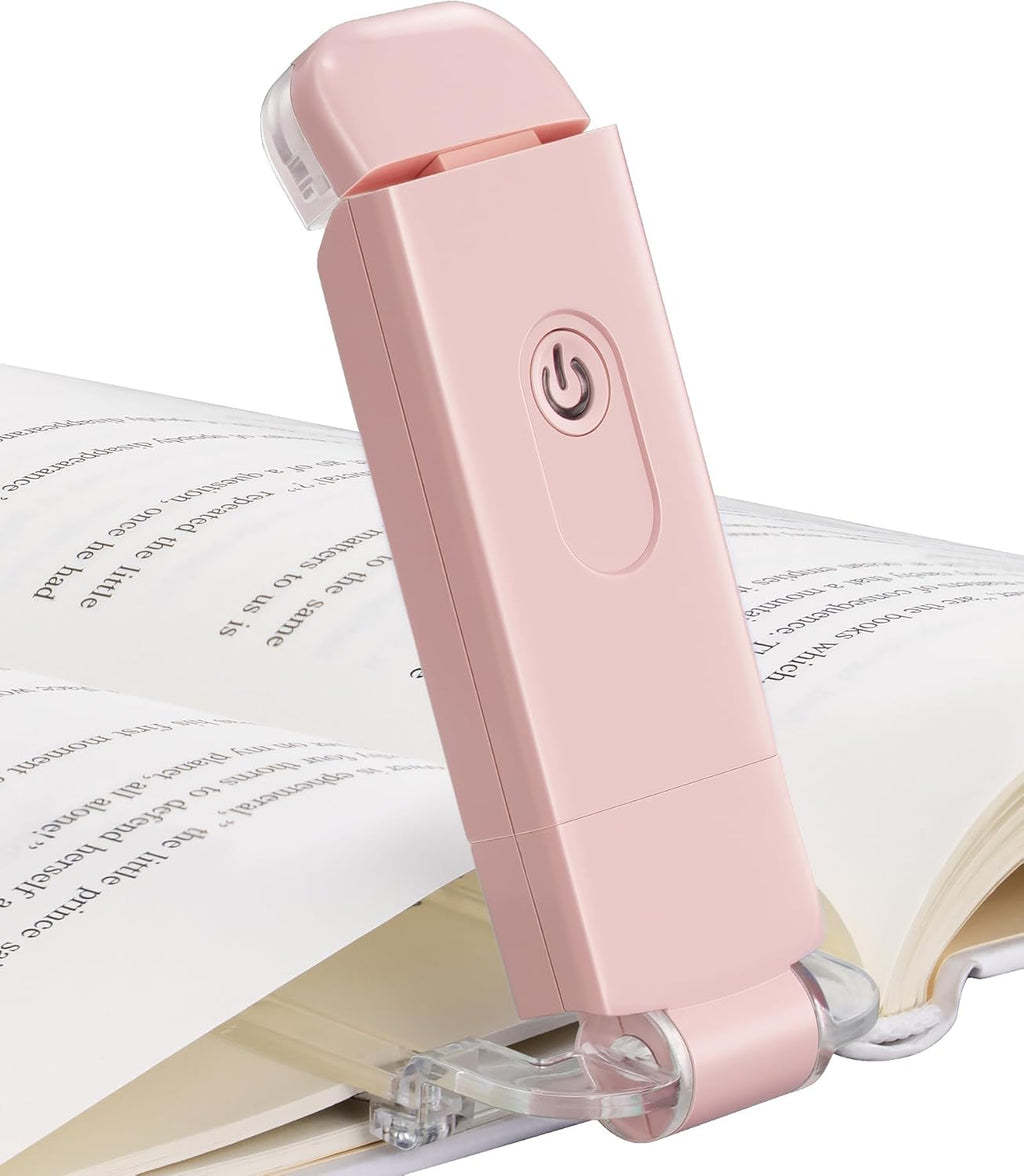 Rechargeable Clip-On LED Reading Light | 3 Color Temperatures with Stepless Dimming