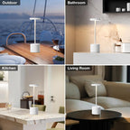 Wireless Table Lamp - Touch Lamp with 3 Light Modes
